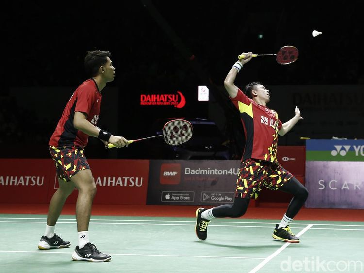 Kalahkan Wakil China, Fajar/Rian Juara Indonesia Masters 2022