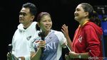 Momen Haru Perpisahan Greysia Polii di Istora Senayan