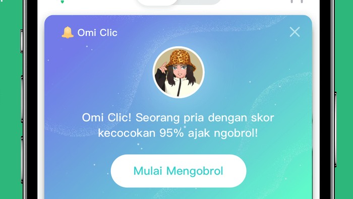 Omi, aplikasi kencan digital
