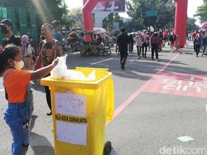 12 Tahun Solo Car Free Day, Pemkot: Masih Banyak Sampah