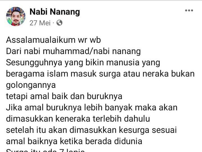 Pria mengaku nabi di Probolinggo