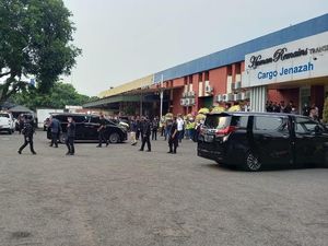 Menteri-menteri Jokowi Datang ke Prosesi Penyerahan Jenazah Eril