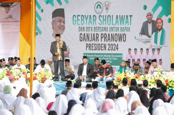Santri dan Ulama di Sumut Gelar Doa Bersama Dukung Ganjar Maju Nyapres