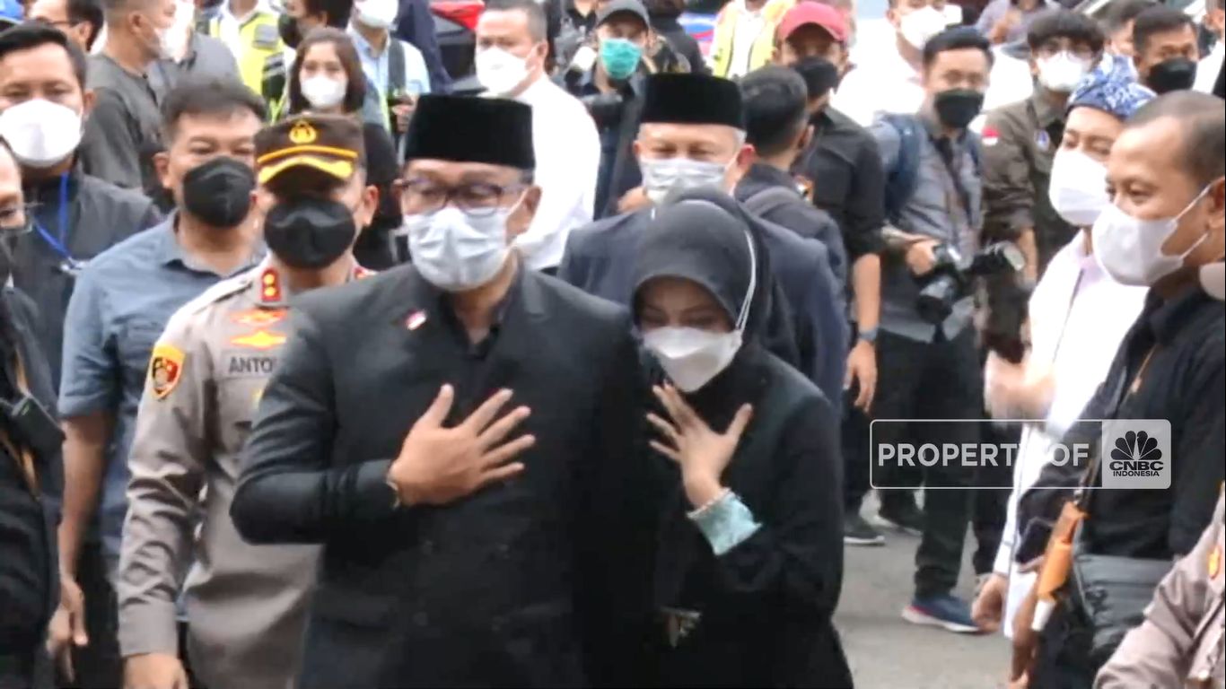Suasana Terkini Kepulangan Jenazah Eril di Bandara Soetta