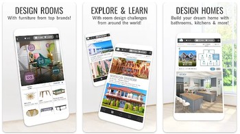 Nah Design Home: Real Decor, bisa menjadi salah satu cara bagi gamer, yang ingin mencari referensi rumah di kehidupan nyata. Karena pengembang memberikan akses, untuk bisa menggunakan beragam perabotan menarik, mulai dari meja, sofa, kursi, wall art dan lain-lain. Foto: (Google Play Store).