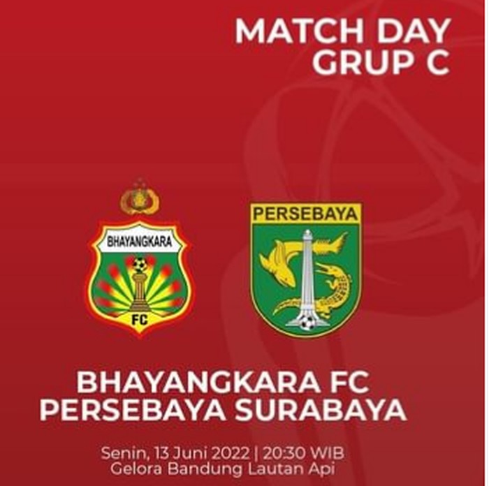 Bhayangkara FC Vs Persebaya