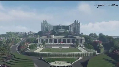Desain Final Istana di IKN