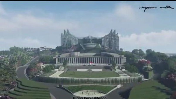 Penampakan Calon Istana Presiden di IKN yang Dibilang Keren