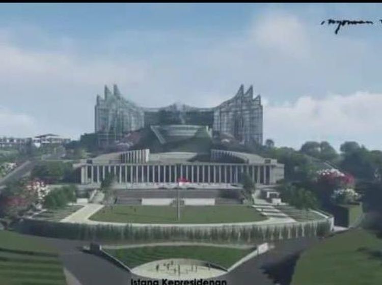 Penampakan Calon Istana Presiden di IKN yang Dibilang Keren
