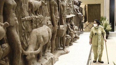 Potret Relief di Sarinah yang Kata Mega Sempat Disembunyikan