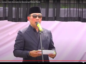 Ridwan Kamil Berdinas Lagi Kamis Ini
