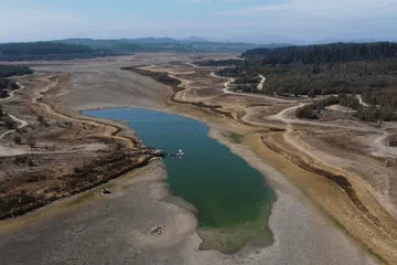 Hii... Danau di Chile Berubah Jadi Gurun
