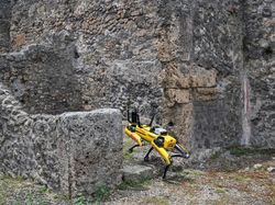 Robot Anjing Jadi Penjaga Situs Sejarah Pompeii, Cerdas Banget