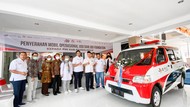 J99 Corp Serahkan 1 Unit Mobil Donor Darah ke PMI Kabupaten Probolinggo