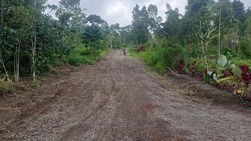 Jalur pendakian Gunung Agung yang belum diaspal
