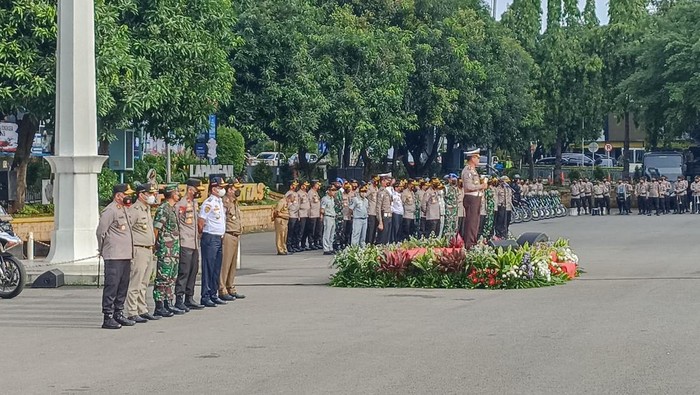Kakorlantas Polri pimpin Operasi Patuh di Polda Metro pagi ini