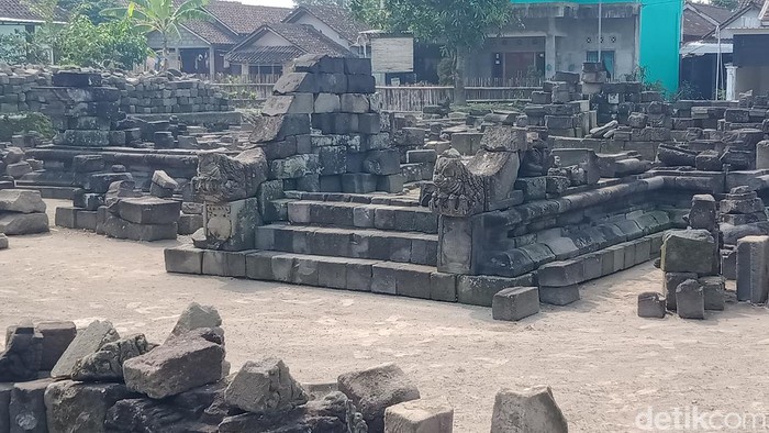Kompleks Candi Gana di Desa Bugisan, Kecamatan Prambanan, Klaten. Foto diambil pada Sabtu (12/6/2022).