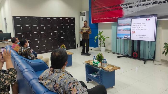 KPK kumpulkan pengelola bandara di Papua-Papua Barat (dok. KPK)