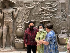 Didampingi Erick Thohir, Megawati Kunjungi Sarinah Siang Ini