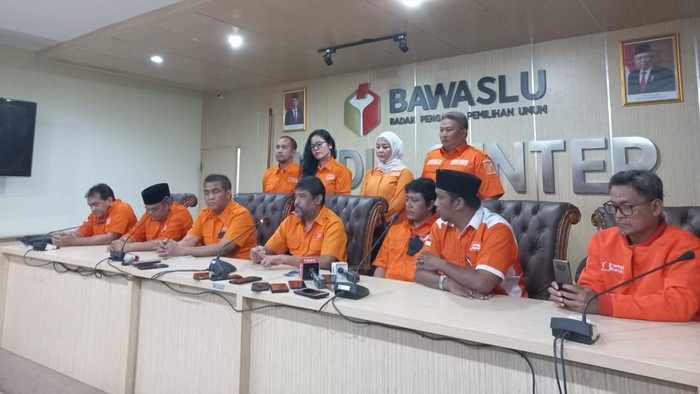 Partai Buruh di Bawaslu (Anggi-detikcom)