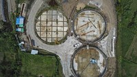 Tangki air dengan kapasitas masing-masing 8.000 m3 itu akan berfungsi sebagai tempat penampungan air untuk memenuhi kebutuhan air bersih di dalam kawasan KEK Mandalika dan merupakan bagian Mandalika Urban Tourism and Infrastructure Project (MUTIP) Paket 1.