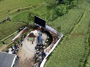 Potret dari Udara Tempat Peristirahatan Terakhir Eril