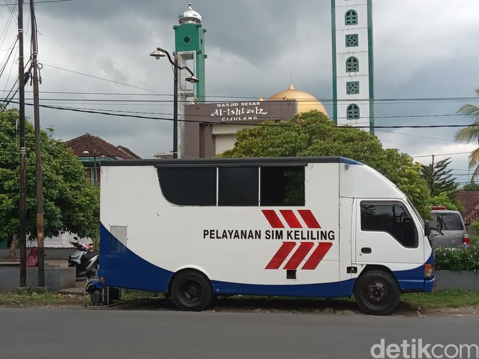 SIM Keliling di Pangandaran.