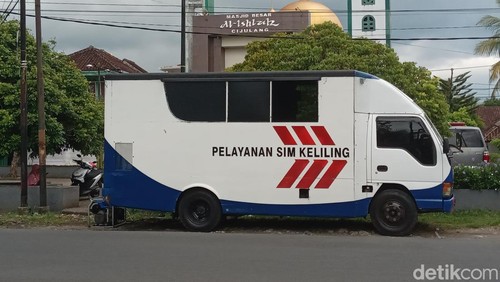 SIM Keliling di Pangandaran.