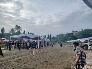 Warga Mulai Datangi Lokasi Pemakaman Eril di Cimaung