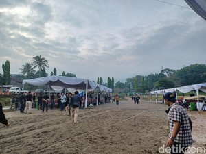 Suasana Terkini Area Pemakaman Eril
