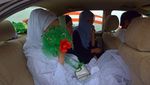 Misterius, Wajah Pengantin Wanita Ditutup Kain Saat Menikah di Kabul