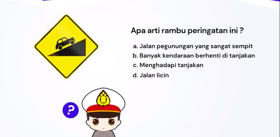 Contoh soal ujian SIM Contoh soal ujian SIM