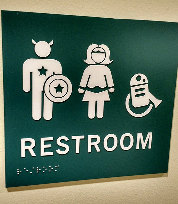 fotoinet Tak Monoton, Ini Tanda Pembeda Toilet Pria dan Wanita