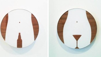 Tampak seperti botol bir dan gelas wine. Foto: Brightside