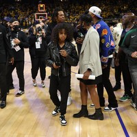 Makin bertambah usia, Blue Ivy yang kini berusia 10 tahun makin menunjukkan kemiripan dengan Beyonce. (Foto: Getty Images/Ezra Shaw)