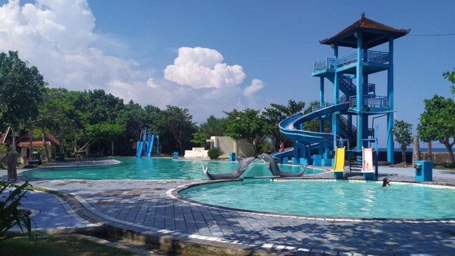 Kolam Air Laut Jembrana, Alternatif Bila Takut Mandi di Pantai