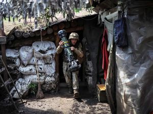 Melihat Perjuangan Tentara Ukraina di Garis Depan Pertempuran