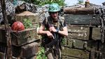 Melihat Perjuangan Tentara Ukraina di Garis Depan Pertempuran