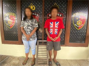 Pasutri Diciduk Usai Curi Besi Tutup Gorong-gorong di Denpasar