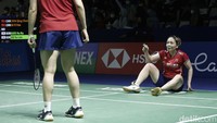 Dalam pertandingan babak 32 besar ini, pasangan China yang baru saja menjadi juara Indonesia Masters 2022 harus jatuh bangun menghadapi permainan ganda putri asal Korea.