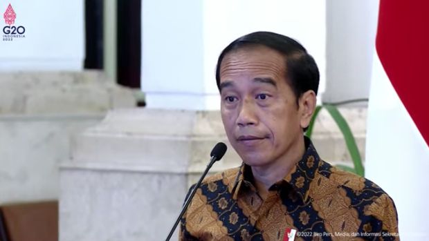 Presiden Joko Widodo dalam Pembukaan Rakornas Pengawasan Intern Pemerintah Tahun 2022, 14 Juni 2022. (Tangkapan layar Youtube Sekretariat Presiden)