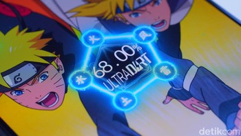 HP ini membawa pengisian cepat 150W. Foto: Adi Fida Rahman/detikINET