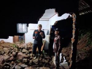 Longsor Akibat Luapan Air Sungai, 1 Rumah di Lebong Rusak