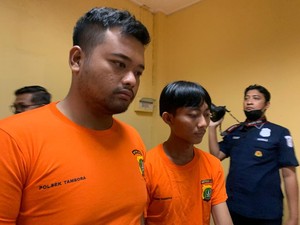 Tampang 2 Tersangka Penjambret WN Jepang di Glodok