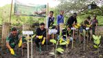 Peringati Hari Lingkungan Hidup dengan Tanam Bakau di Bali