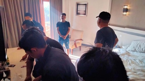 Terduga pelaku kurir sabu dibekuk di Mataram.