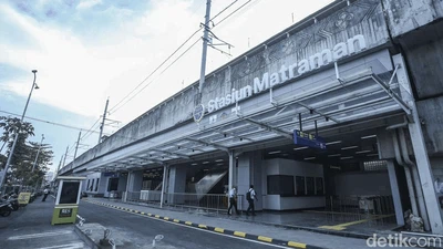 Terkini! Foto-foto Stasiun Matraman yang Segera Beroperasi