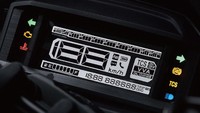 Motor ini sudah dilengkapi panel instrumen full digital yang terintegrasi dengan aplikasi konektivitas Y-Connect, kemudian juga ada fitur kontrol traksi (TC) untuk mencegah roda belakang tergelincir saat berakselerasi. Foto: Yamaha