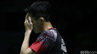 Bermain di Istora Senayan, rabu (15/6/2023), Jojo memulai laga dengan keunggulan 3-1, namun Wangcharoen langsung melesat unggul 7-3. Jojo bergerak mendekat hingga skor 8-9, tetapi Wangcharoen berhasil menutup interval dengan skor 11-8.