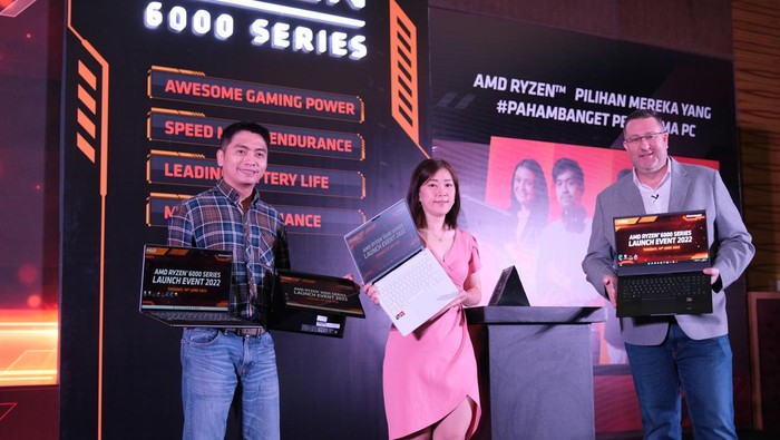 Acara peluncuran AMD Ryzen 6000 Series Processors terbaru di Indonesia.